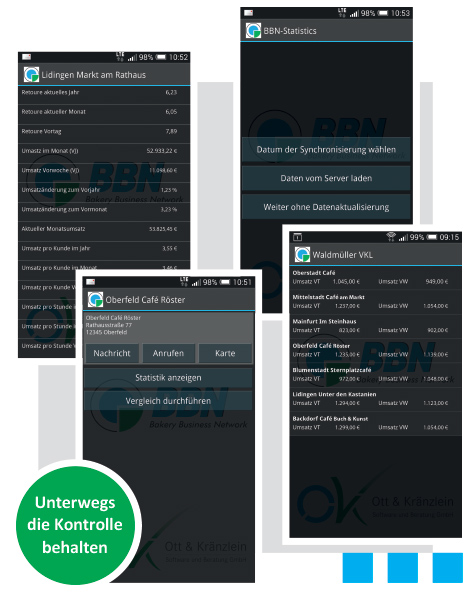 Mobil immer bestens informiert