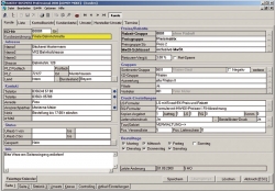Kundenstammdaten: Alle relevanten Informationen auf einen Blick – ob Umsätze, offene Posten oder Detaileinstellungen.